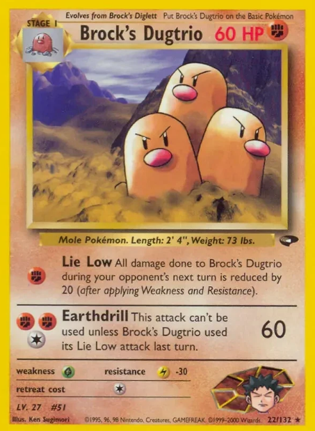 Brock's Dugtrio