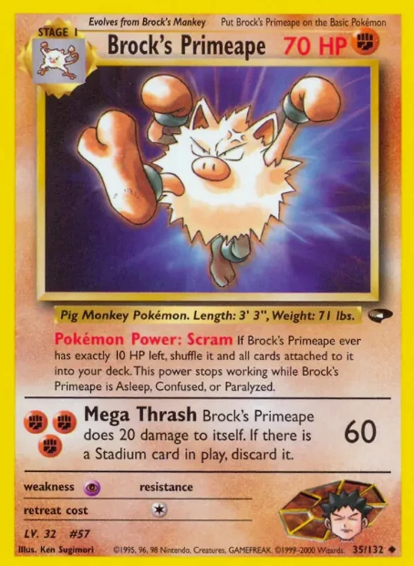 Brock's Primeape