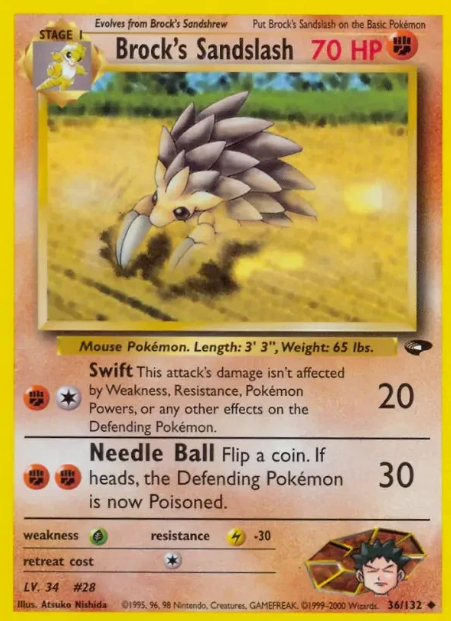 Brock's Sandslash