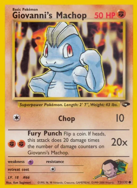 Giovanni's Machop