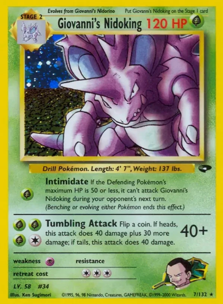 Giovanni's Nidoking