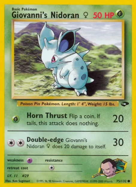 Giovanni's Nidoran M
