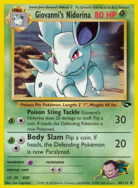 Giovanni's Nidorina