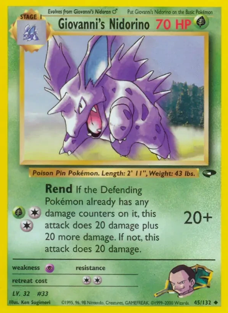 Giovanni's Nidorino