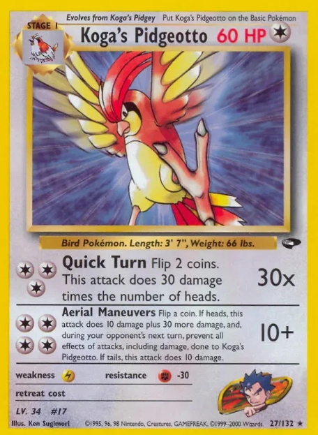 Koga's Pidgeotto