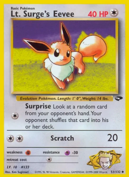 Lt. Surge's Eevee