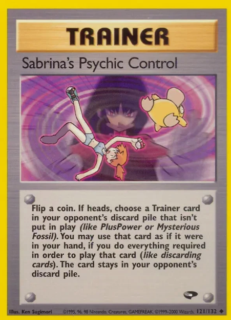 Sabrina's Psychic Control