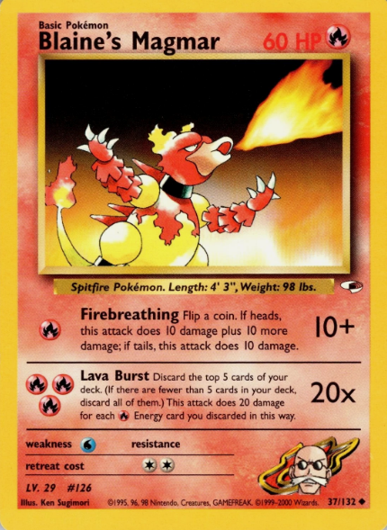 Blaine's Magmar