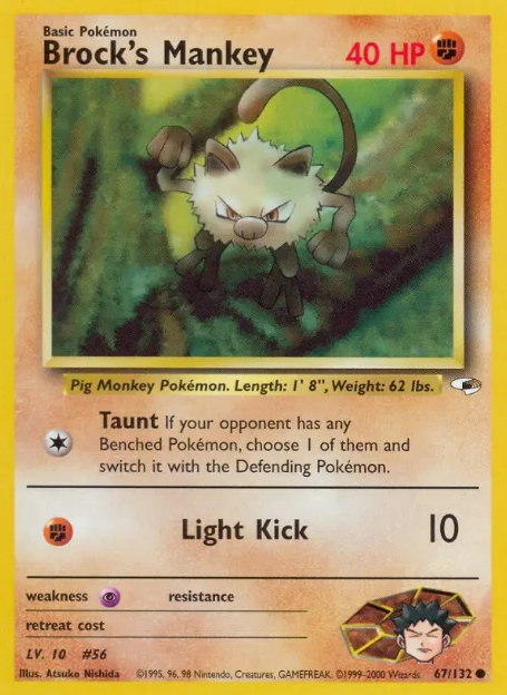 Brock's Mankey (67)