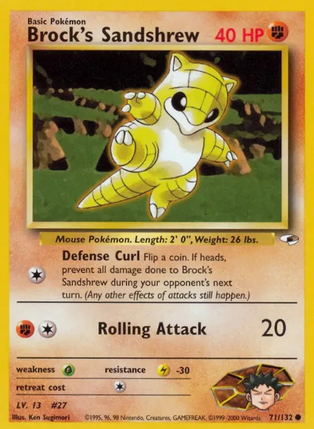 Brock's Sandshrew (71)