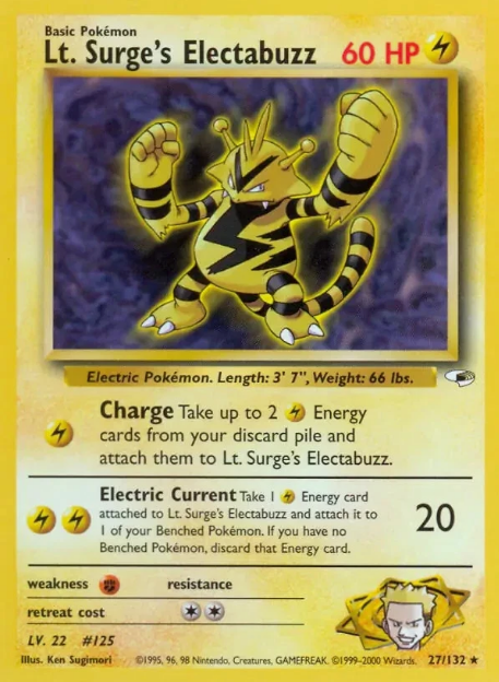 Lt. Surge's Electabuzz (27)