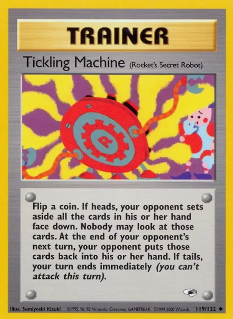 Tickling Machine