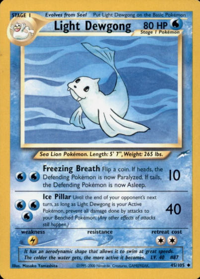 Light Dewgong