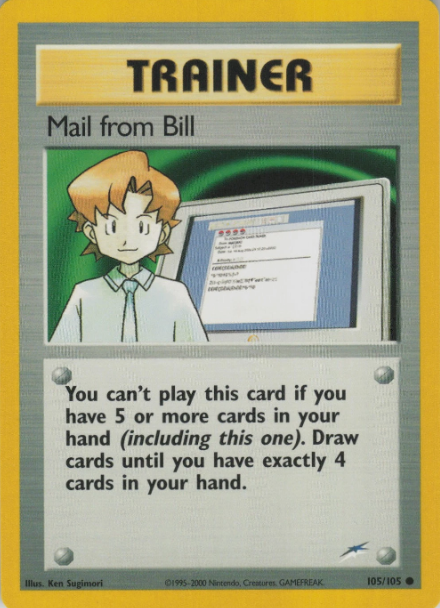 Mail from Bill