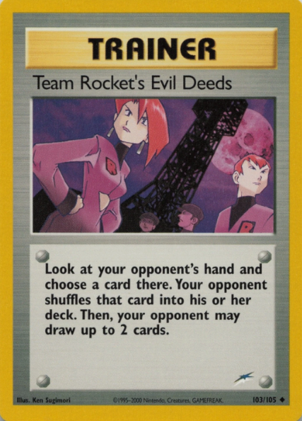 Team Rocket's Evil Deeds