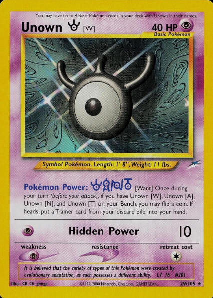 Unown [W]