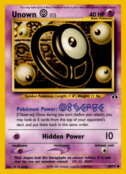 Unown [O]