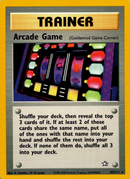Arcade Game (Goldenrod Game Corner)