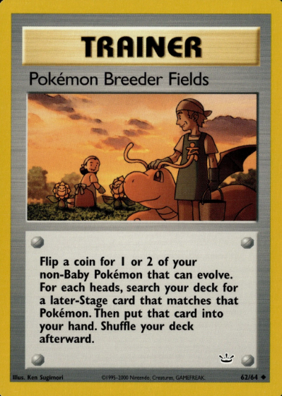 Pokemon Breeder Fields