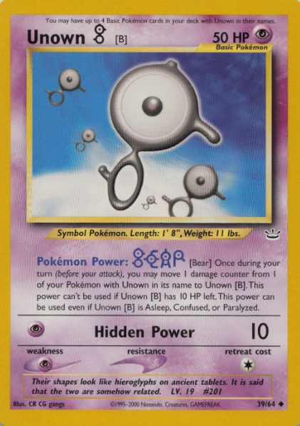 Unown [B]