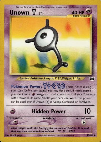 Unown [Y]