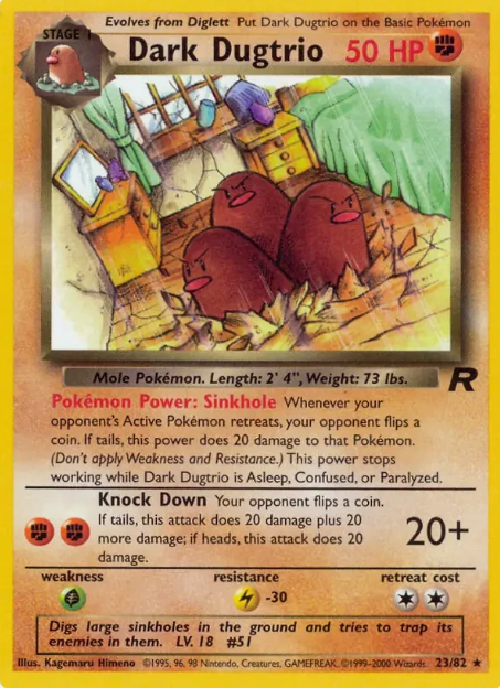 Dark Dugtrio (23)
