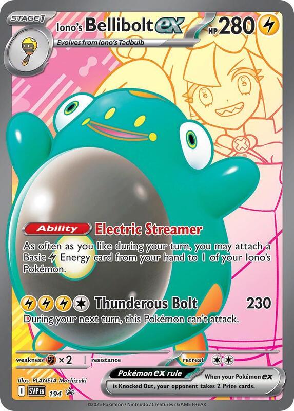 Iono's Bellibolt EX