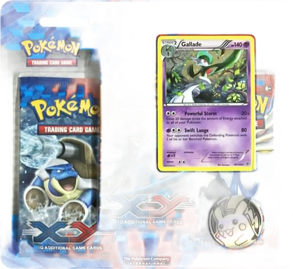 XY 3 Pack Blister [Gallade]