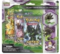 Fates Collide Three Pack Pin Blisters [Zygarde]