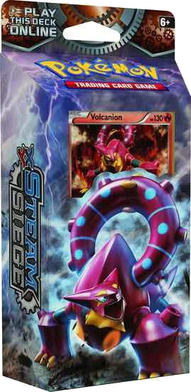 Steam Siege Theme Deck - "Gears of Fire" [Volcanion]