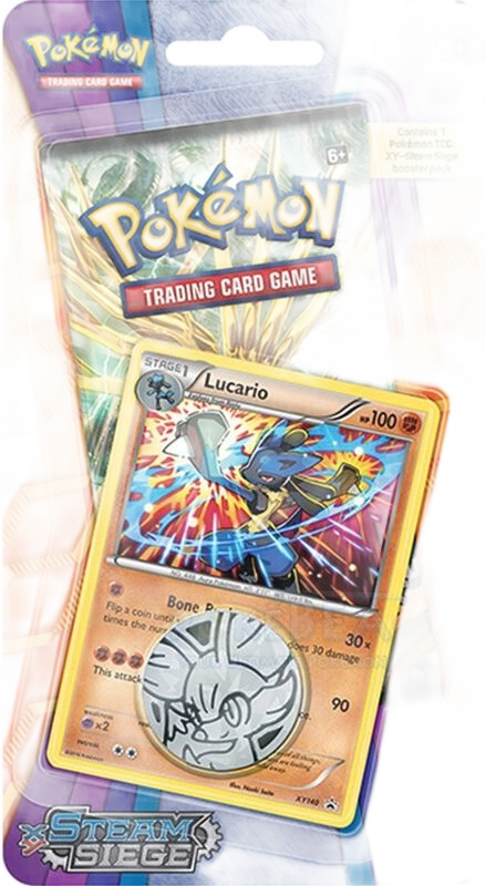 Steam Siege Single Pack Blister [Lucario]