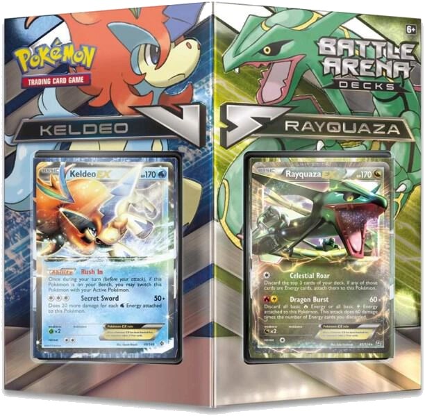 Battle Arena Decks: Keldeo EX vs Rayquaza EX
