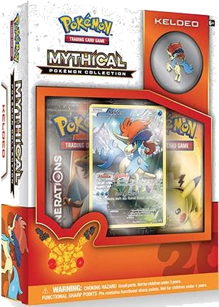 Mythical Pokemon Collection Box [Keldeo]