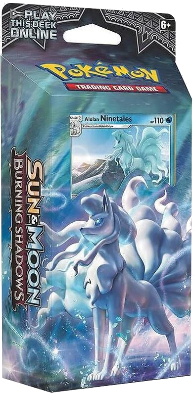 Burning Shadows Theme Deck - "Luminous Frost" [Alolan Ninetales]