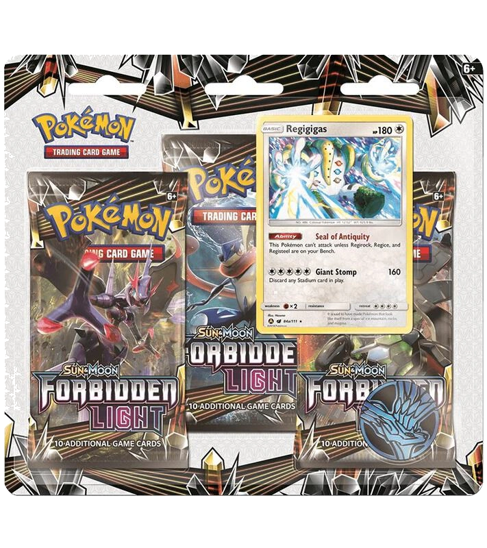Forbidden Light 3 Pack Blister [Regigigas]