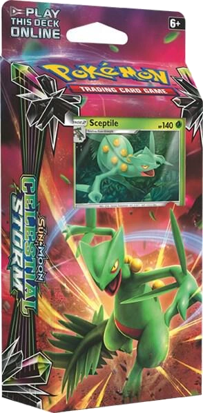 Celestial Storm Theme Deck - "Leaf Charge" [Sceptile]
