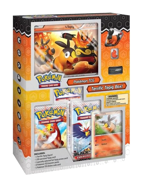 Starter Figure Boxes: Terrific Tepig Box