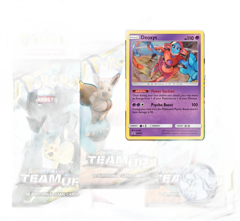 Team Up 3 Pack Blister [Deoxys]