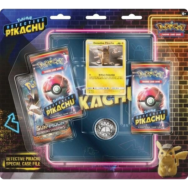 Detective Pikachu Special Case File - 3 Pack Booster Blister