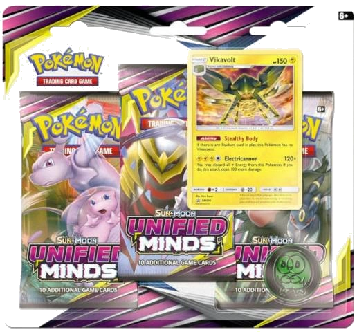 Unified Minds 3 Pack Blister [Vikavolt]