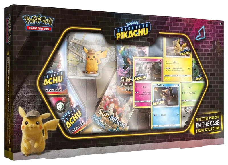 Detective Pikachu On the Case Figure Collection