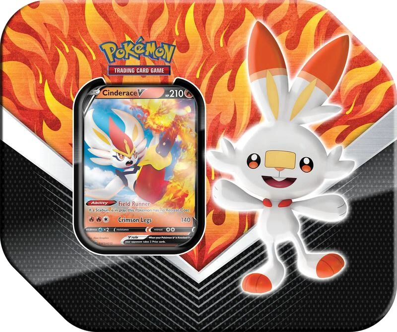 Galar Partners Tin [Cinderace V]