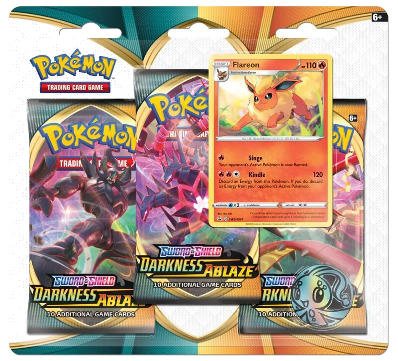 Darkness Ablaze 3 Pack Blister [Flareon]