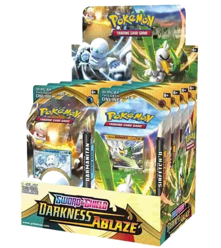 Darkness Ablaze Theme Deck Display