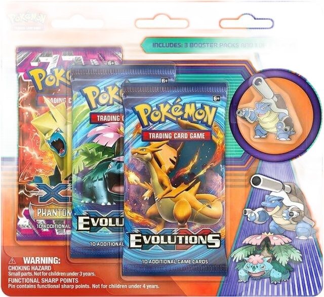 XY - Evolutions Pin Collection [Mega Blastoise]