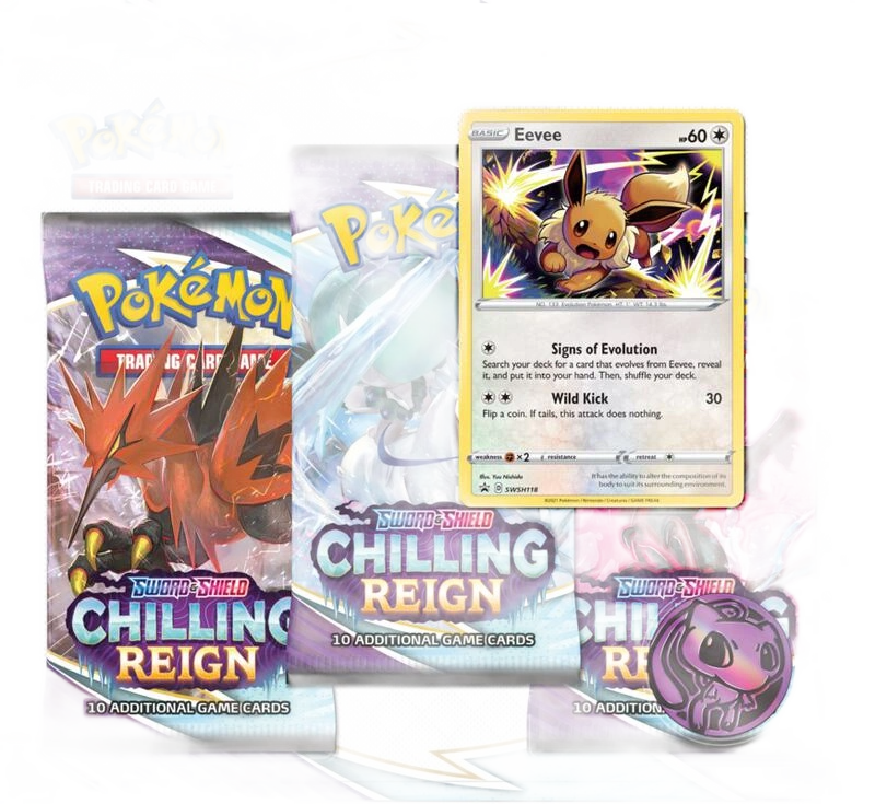 Chilling Reign 3 Pack Blister [Eevee]