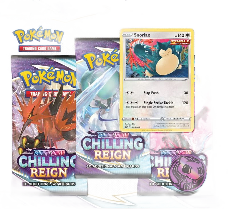 Chilling Reign 3 Pack Blister [Snorlax]