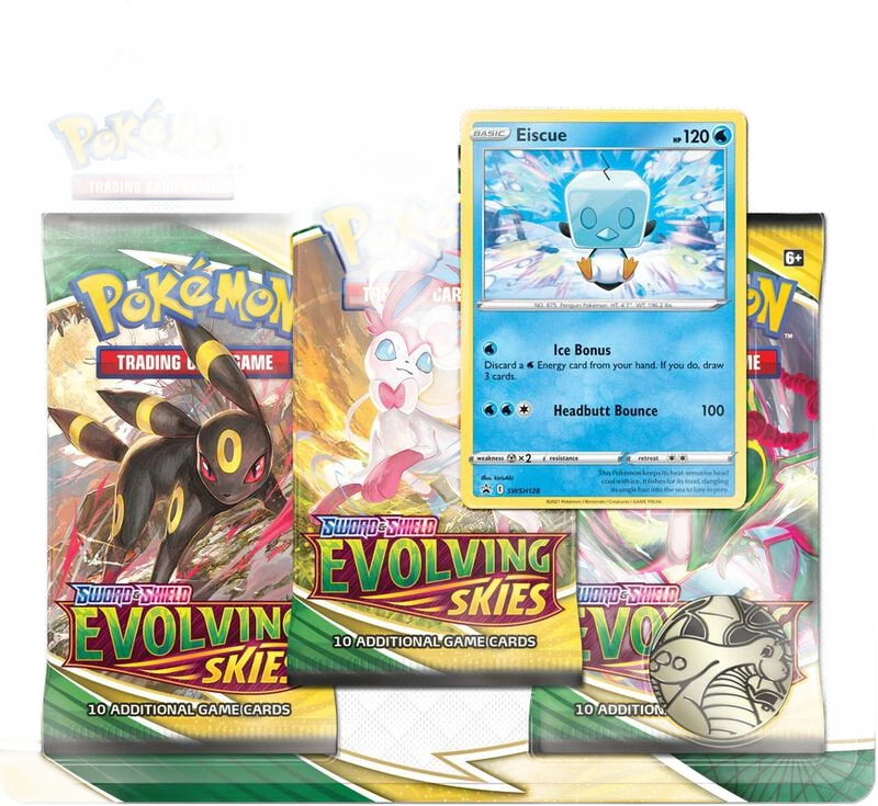 Evolving Skies 3 Pack Blister [Eiscue]