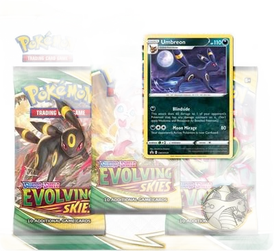 Evolving Skies 3 Pack Blister [Umbreon]