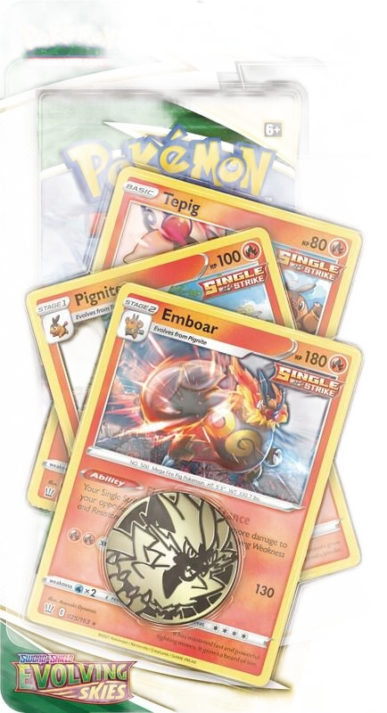 Evolving Skies Premium Checklane Blister [Emboar]